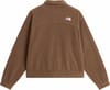 The North Face + W Fleece Collared Jacket Garnet Black Heather