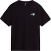 U Off Piste Embro Rlx SS Tee Graphic TNF Black + The North Face