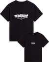U Nse Relaxed SS Tee Logo Play TNF Black + The North Face