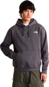 The North Face + U Nse Slopes Relaxed Hoodie Graphic Anthracite Grey - 4
