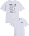 U Nse Slopes Rlx SS Tee Graphic TNF White + The North Face