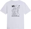 The North Face + U Nse Slopes Rlx SS Tee Graphic TNF White - 3
