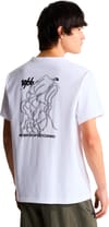 The North Face + U Nse Slopes Rlx SS Tee Graphic TNF White - 5