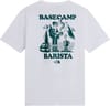 The North Face + U Basecamp Barista Rlx SS Tee Graphic TNF White Pacific Teal - 3