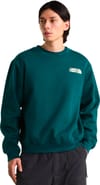 The North Face + M Retro Trail Relaxed Crew Graphic Pacific Teal - 4