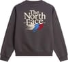 The North Face + M Retro Trail Relaxed Crew Graphic Anthracite Grey - 3