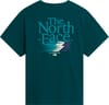 The North Face + M Retro Trail Rlx SS Tee Graphic Pacific Teal - 3