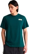 The North Face + M Retro Trail Rlx SS Tee Graphic Pacific Teal - 4