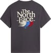 The North Face + M Retro Trail Rlx SS Tee Graphic Anthracite Grey - 3