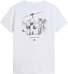 The North Face + U Opposites Attract Rlx SS Tee Graphic TNF White - 3
