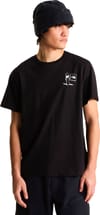 The North Face + U Opposites Attract Rlx SS Tee Graphic TNF Black - 4