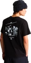 The North Face + U Opposites Attract Rlx SS Tee Graphic TNF Black - 5