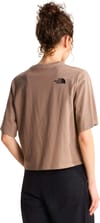 The North Face + W Ski Embro Boxy SS Tee Graphic Garnet - 4