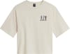 W Ski Embro Boxy SS Tee Graphic White Dune + The North Face