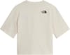 The North Face + W Ski Embro Boxy SS Tee Graphic White Dune