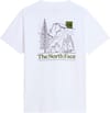 The North Face + M Monte Reg SS Tee Graphic TNF White - 3