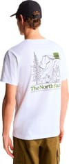 The North Face + M Monte Reg SS Tee Graphic TNF White - 5