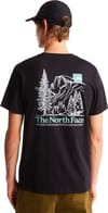 The North Face + M Monte Reg SS Tee Graphic TNF Black - 5