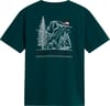 The North Face + M Monte Reg SS Tee Graphic Pacific Teal - 3