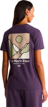 The North Face + W Monte Reg SS Tee Graphic Endless Dusk - 5