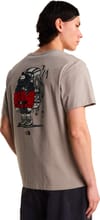 The North Face + U Gear Up Get Out Rlx SS Tee Graphic Stone Slab - 5