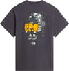 The North Face + U Gear Up Get Out Rlx SS Tee Graphic Anthracite Grey - 3