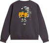 The North Face + U Gear Up Get Out Rlx Crew Graphic Anthracite Grey - 3