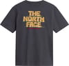 The North Face + U Stone Logo Rlx SS Tee Graphic Anthracite Grey - 3