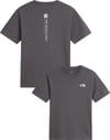 M Vertical Reg SS Tee Graphic Smoked Pearl + The North Face