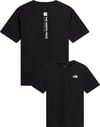 M Vertical Reg SS Tee Graphic TNF Black + The North Face