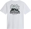 The North Face + U Nat High Society Rlx SS Tee Graphic TNF White - 3