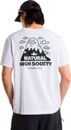 The North Face + U Nat High Society Rlx SS Tee Graphic TNF White - 5