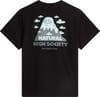 The North Face + U Nat High Society Rlx SS Tee Graphic TNF Black - 3