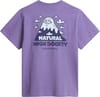 The North Face + U Nat High Society Rlx SS Tee Graphic Grounded Plum - 3