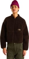 The North Face + W Extreme Pile 2 FZ Jacket Dark Chestnut - 3
