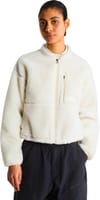 The North Face + W Extreme Pile 2 FZ Jacket White Dune - 3