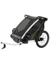 Chariot Lite Double Vintage Green + Thule