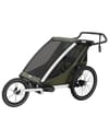 Thule + Chariot Lite Double Vintage Green - 5