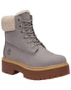 Stone Street Mid Warm Lined Waterproof Boot W Medium Grey Nubuck + 
