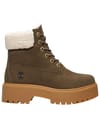 Stone Street Mid Warm Lined Waterproof Boot W Dark Brown Full Grain + 