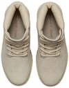 Stone Street 6" Lace Up Boot W Light Beige Suede
