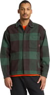 Fleece Lined Check Overshirt Mole Yd +