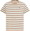 Stripe SS Tee Tannin Yd + 