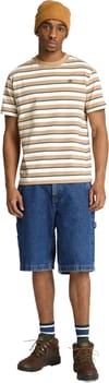  + Stripe SS Tee Tannin Yd - 4