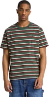 + Stripe SS Tee Sycamore Yd