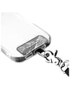 Phone Cases D-Ring Phone Strap Adapter Black + Topologie