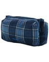 Topologie + Bottle Sacoche Medium Blue Check Check Wool