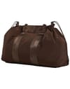 Topologie + Summit Tote Wide Medium Cocoa Tech Sateen