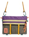 Mountain Accessory Shoulder Bag Loganberry Bone White + Topo Designs
