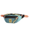 Topo Designs + Mountain Waist Pack Geode Green Sea Pine